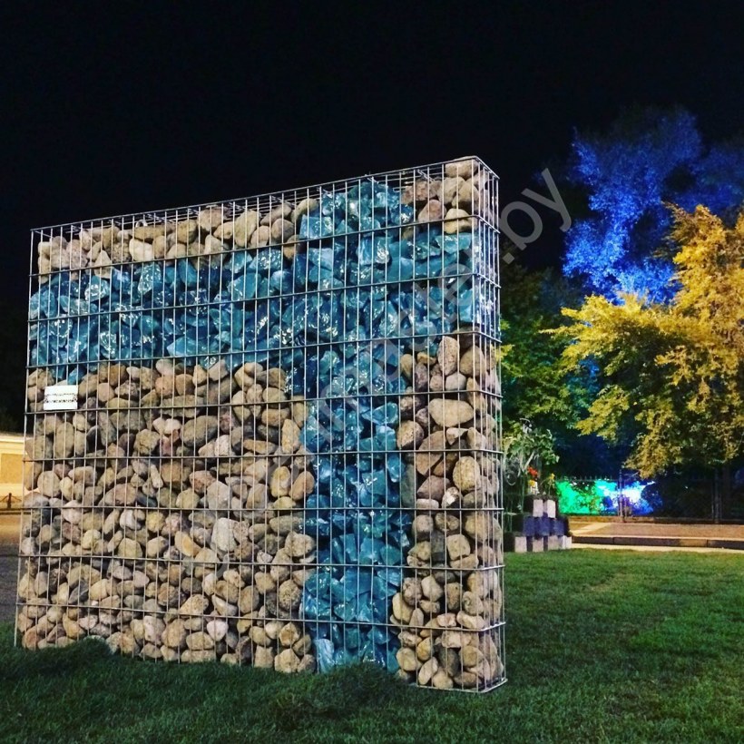 Эрклез в габионах