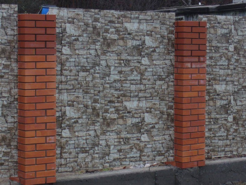 Профнастил Экостил с 8 белый камень