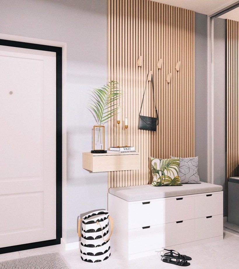 Прихожая из реек