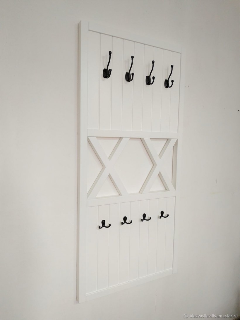 Прихожая из декоративных реек