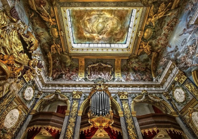 Стиль Барокко дворец Шарлоттенбург