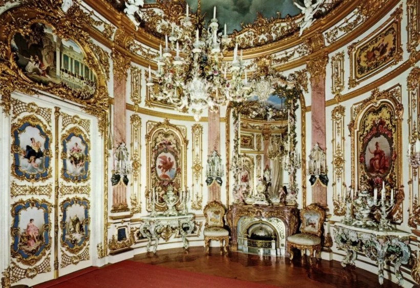 Дворец Шарлоттенбург интерьеры