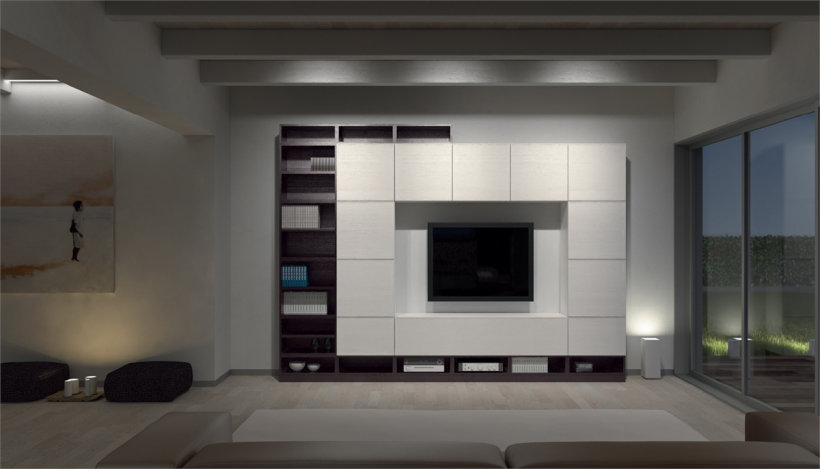 Шкаф для телевизора в гостиной