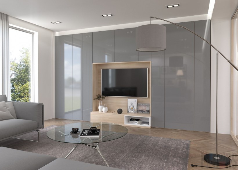 Современный интерьер гостиной