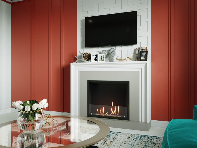 Биокамин Lux Fire кабинет 1130 s