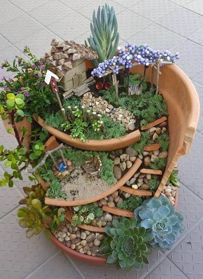 Маленький цветник