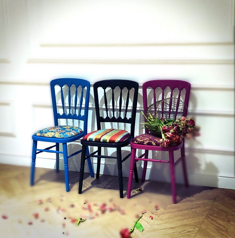 Фотосессия на стуле