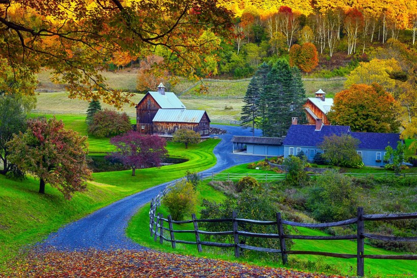 Штат Вермонт природа