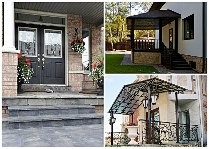 Крыльцо для частного дома