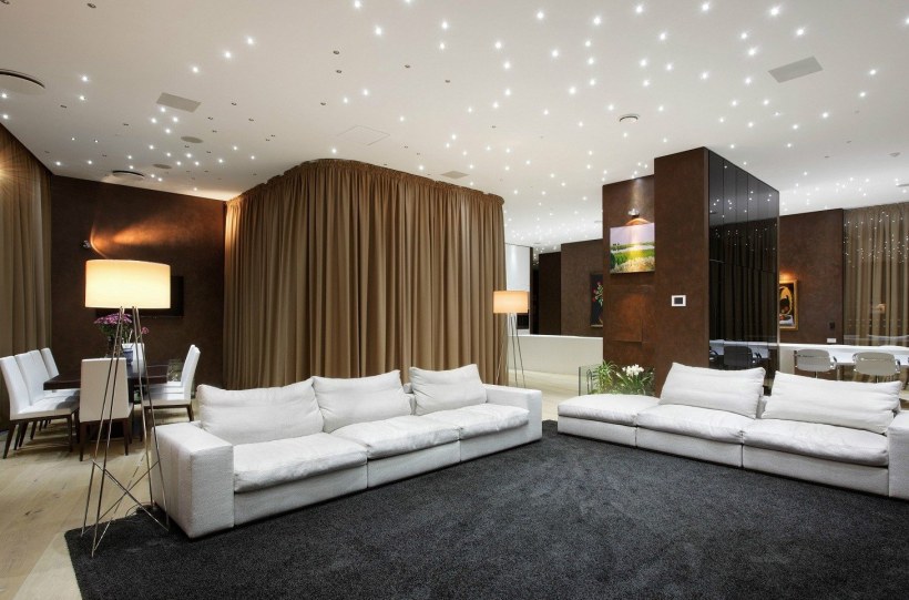 Потолок в спальне