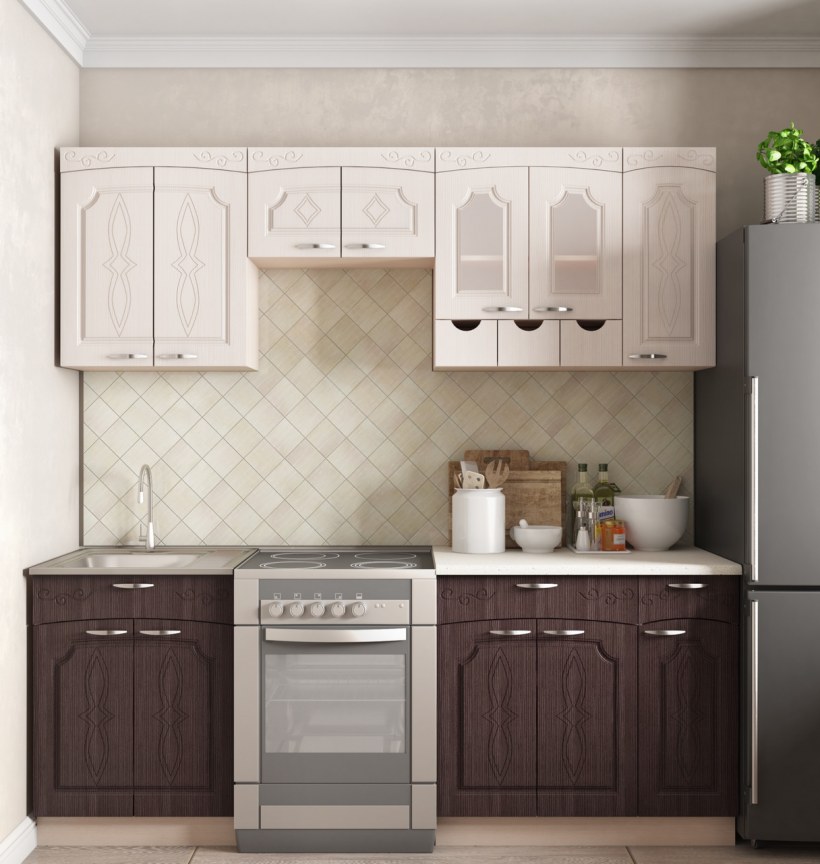 Кухонный гарнитур "Легенда-16" - 1,5м (МФ ваша мебель)