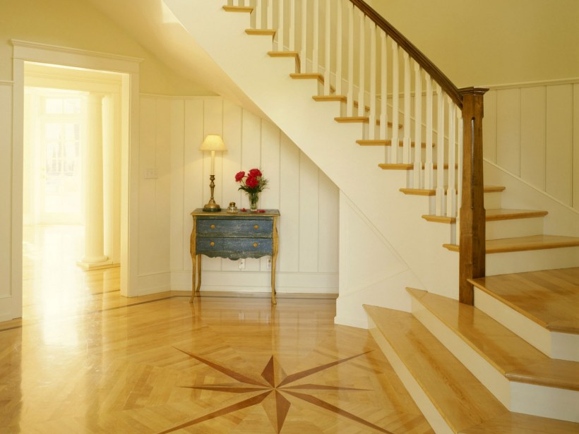 Красивые деревянные лестницы