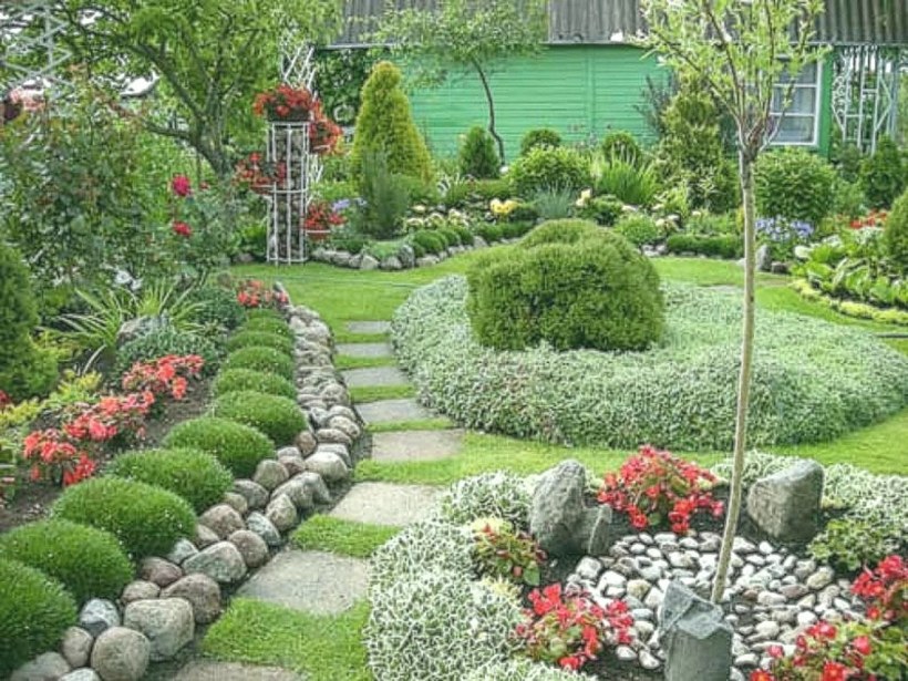 Ландшафтный дизайн садового участка