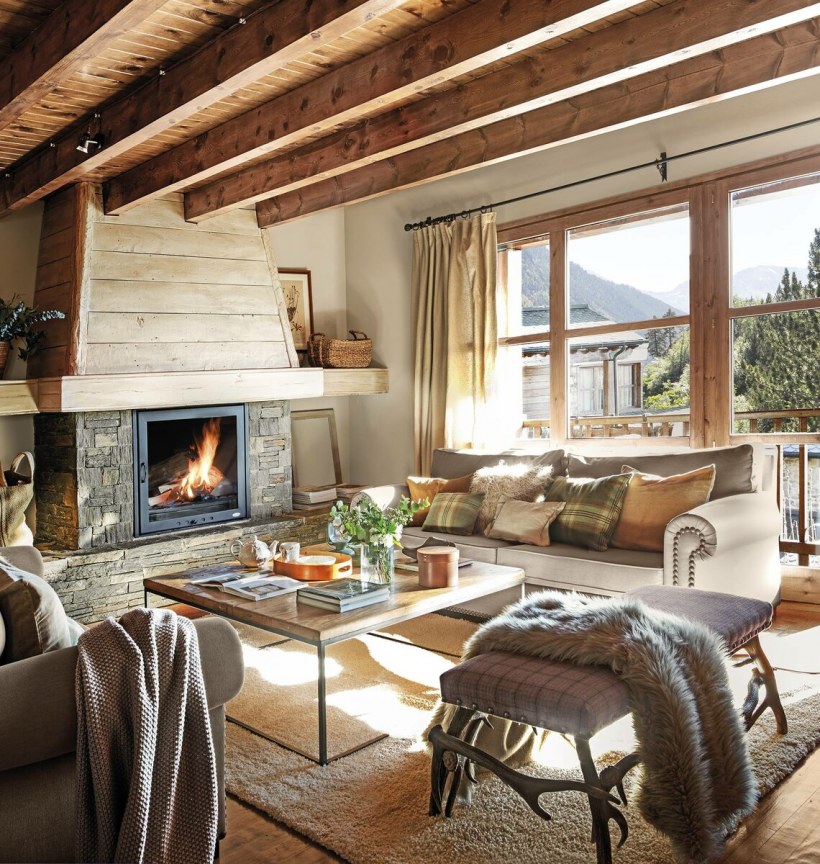 Уютные интерьеры домов