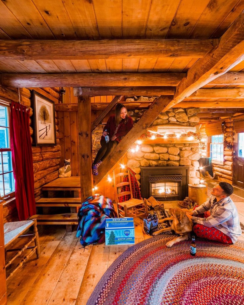 Уютный деревянный домик