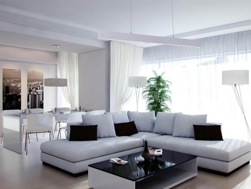 Aero 206.30 Bianco led люстра