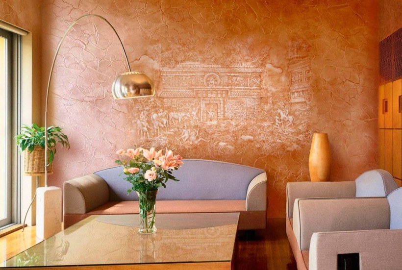 Венецианская штукатурка Гротто в интерьере