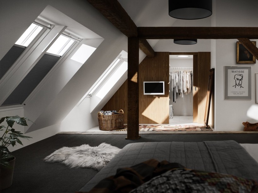 Стильная мансарда
