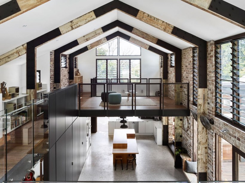 Дом в стиле барнхаус лофт