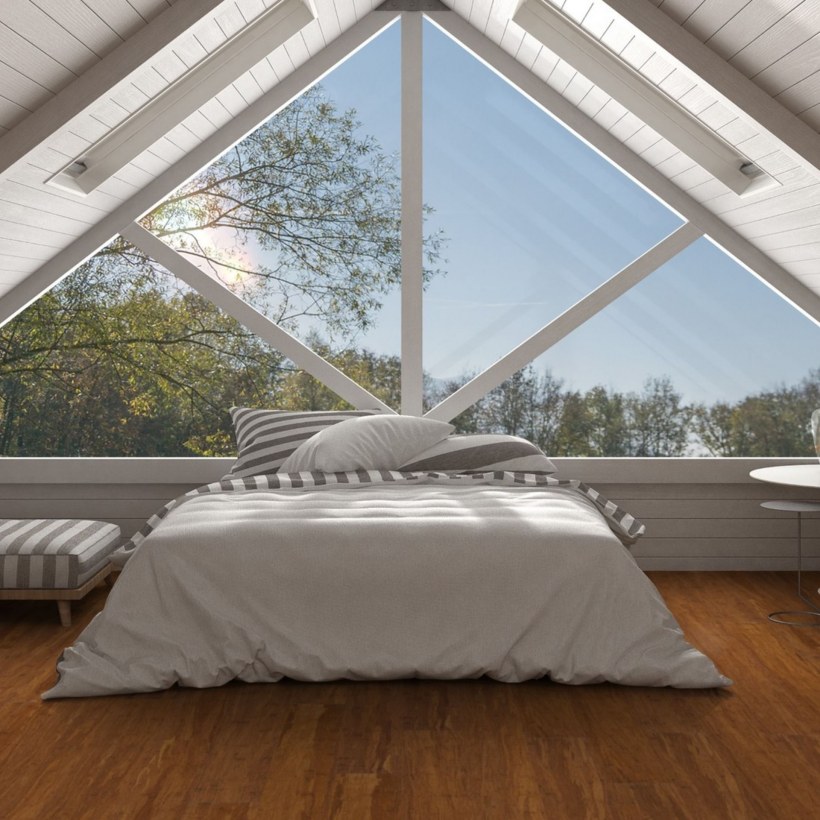 Мансардные панорамные окна