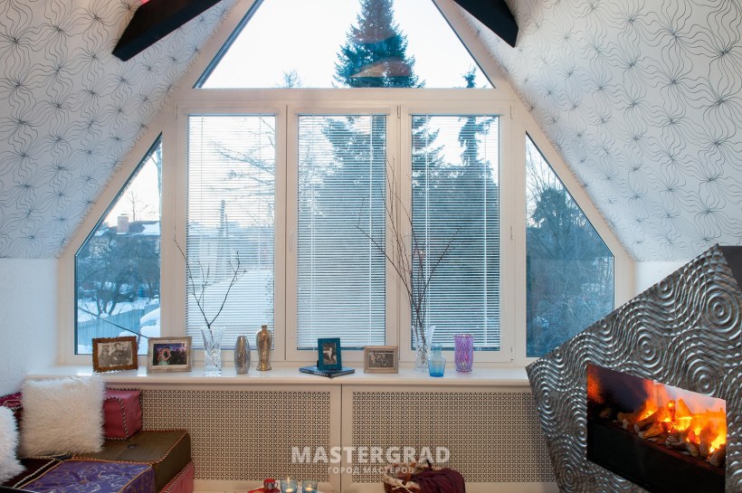 Мансардные панорамные окна