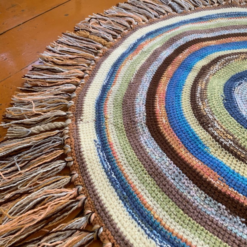 Круглый коврик