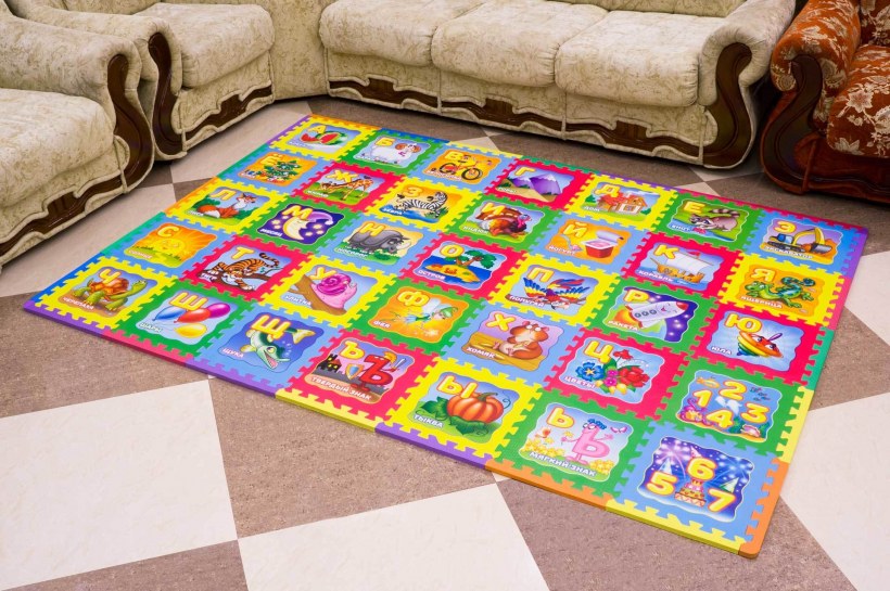 Коврик-пазл FUNKIDS русская Азбука