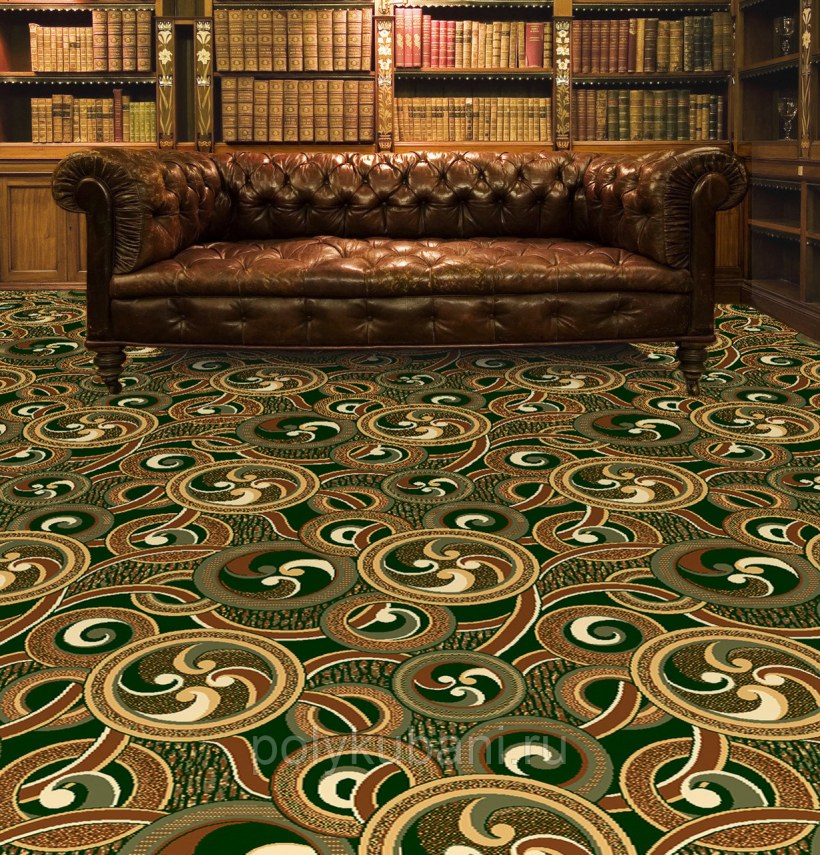 Палас ''Амадео зеленый''