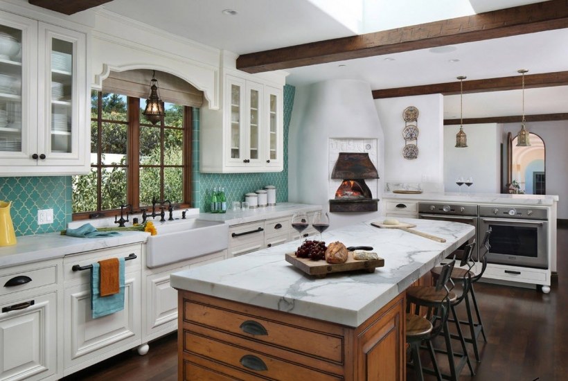Средиземноморский стиль в интерьере кухни