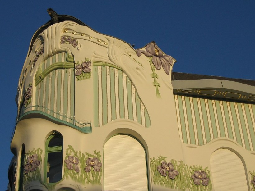 Стиль ар нуво в архитектуре Франции