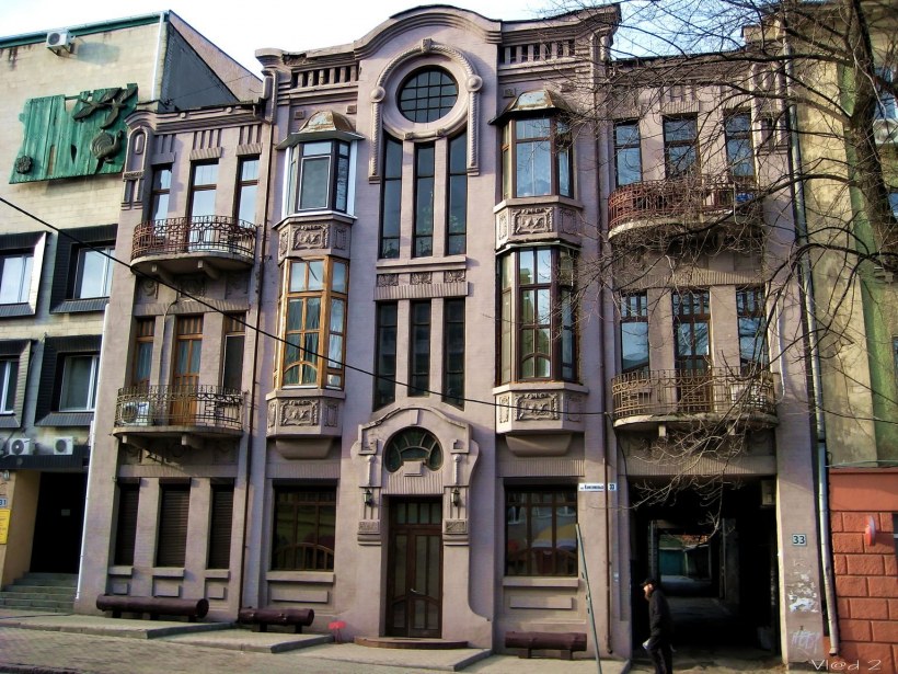 Ар нуво архитектура Москва