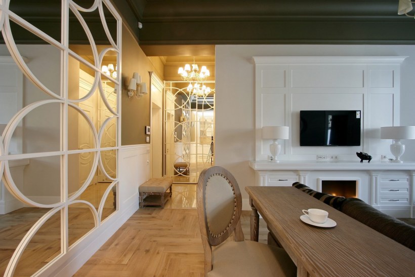 Зеркала в интерьере маленькой квартиры