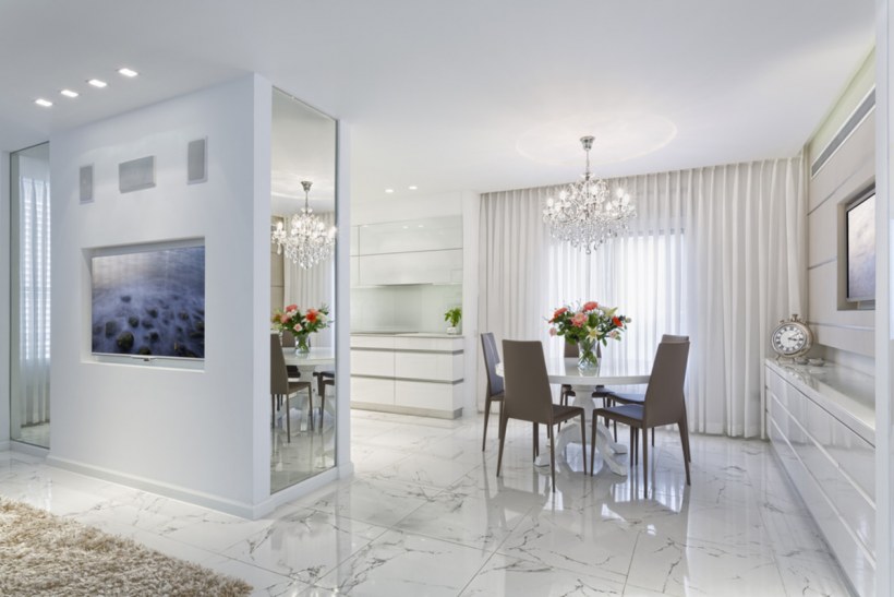 Зеркала для увеличения пространства в комнате