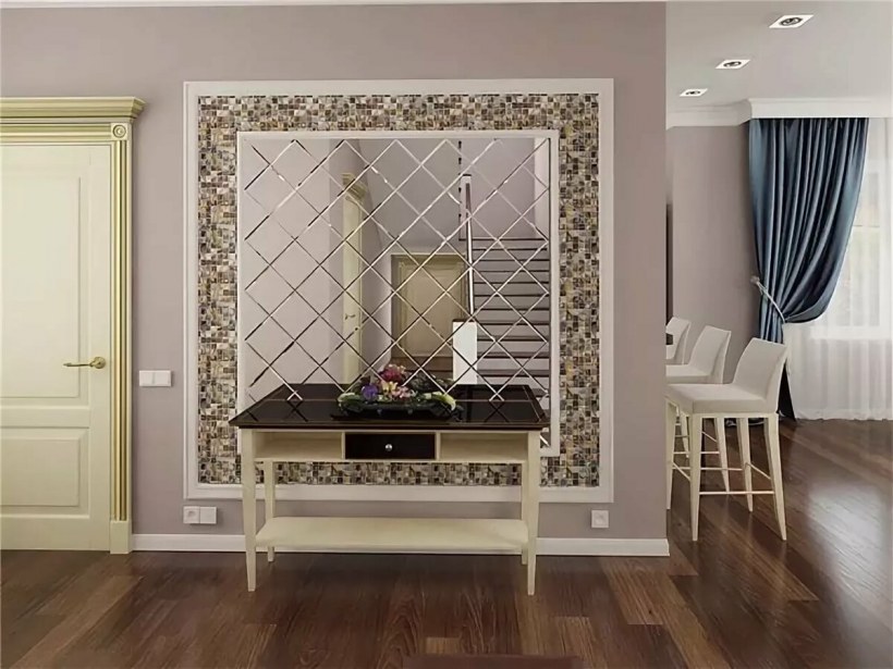 Зеркальное панно Illusion Silver md834sl