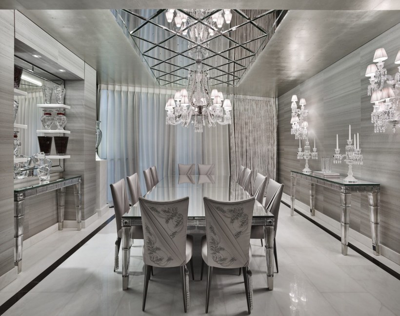 Зеркальные панели в интерьере