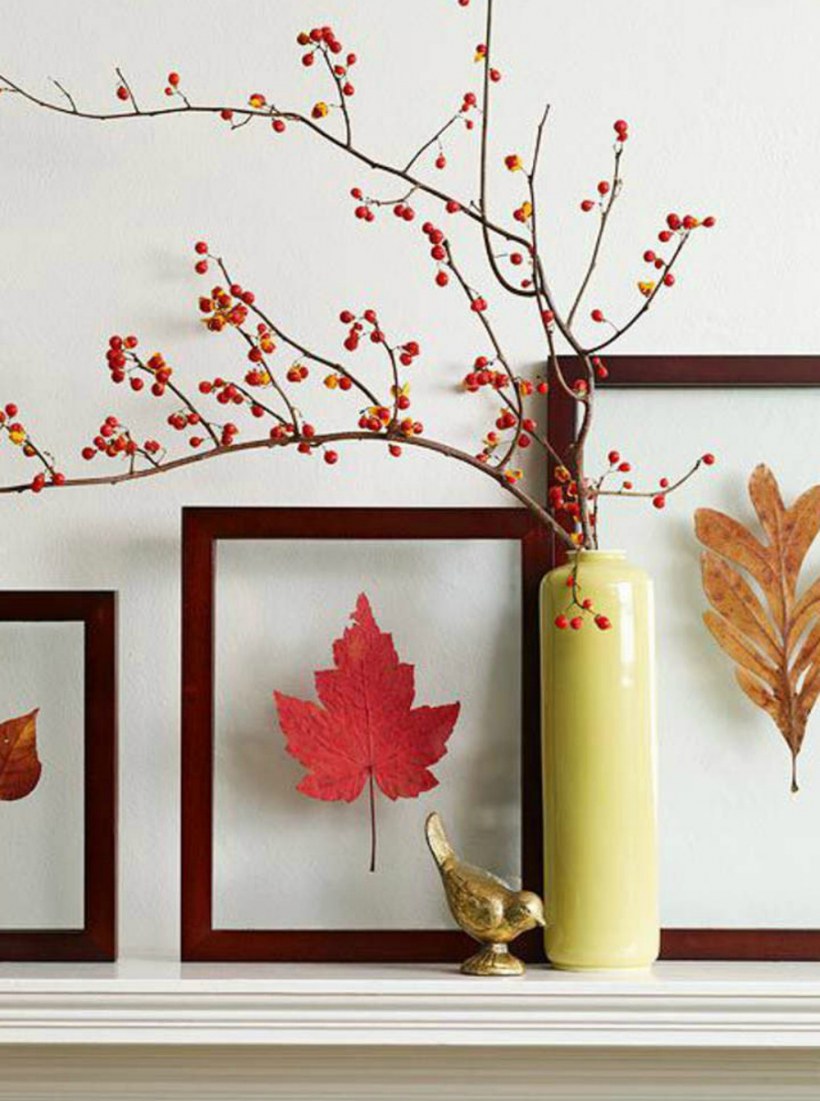 Осенние украшения для интерьера
