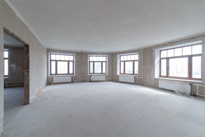 Комната без отделки