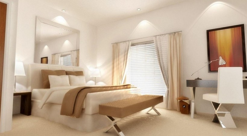 Комната с нейтральным светом