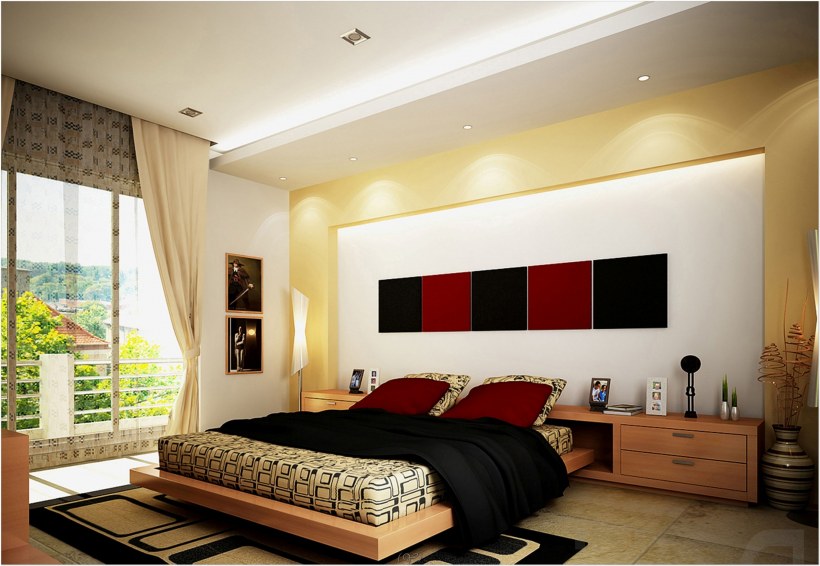 Интерьер светодизайн спальня