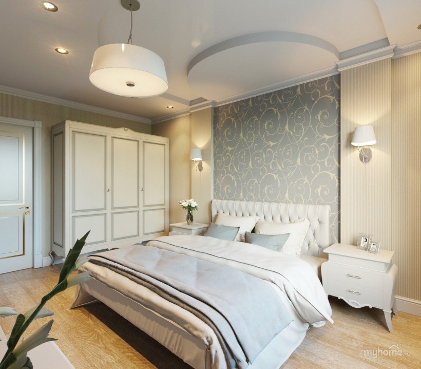 Интерьер спальни 10 кв.м