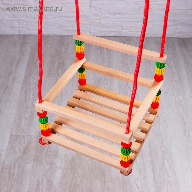 Лидер качели подвесные дерев. 30705