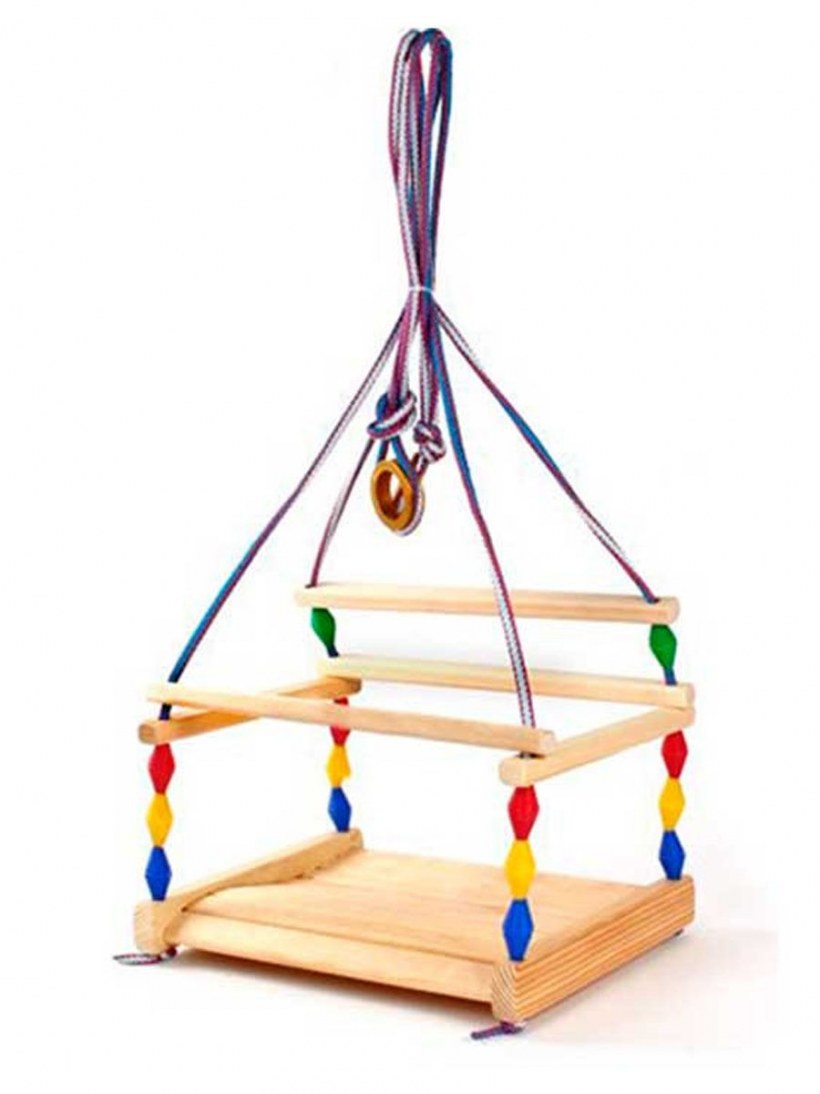 Качели детские деревянные Владспортпром