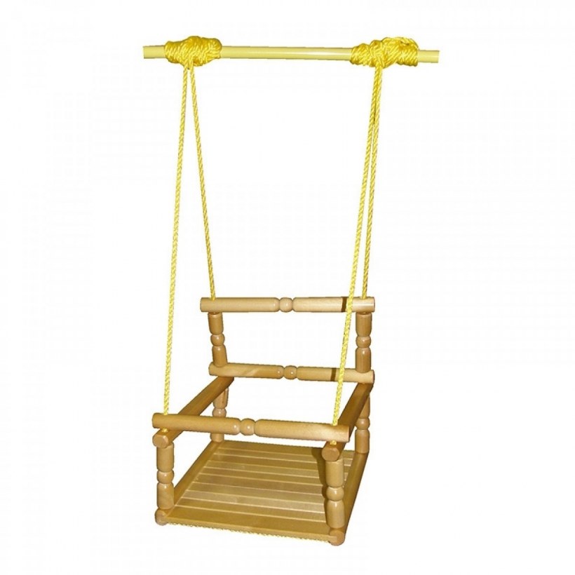 КМС качели деревянные детские