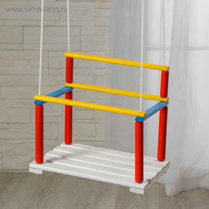 Деревянная качеля купить в Калининграде