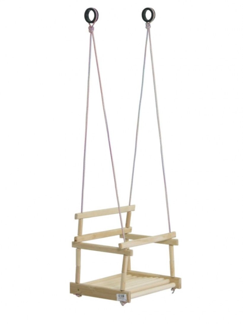Самсон подвесные качели деревянные