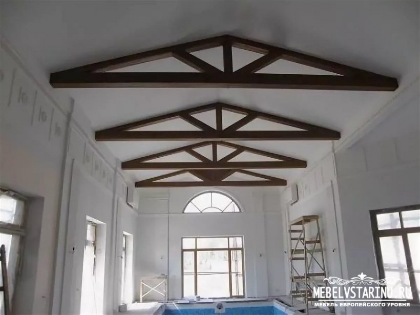 Декоративные потолочные балки