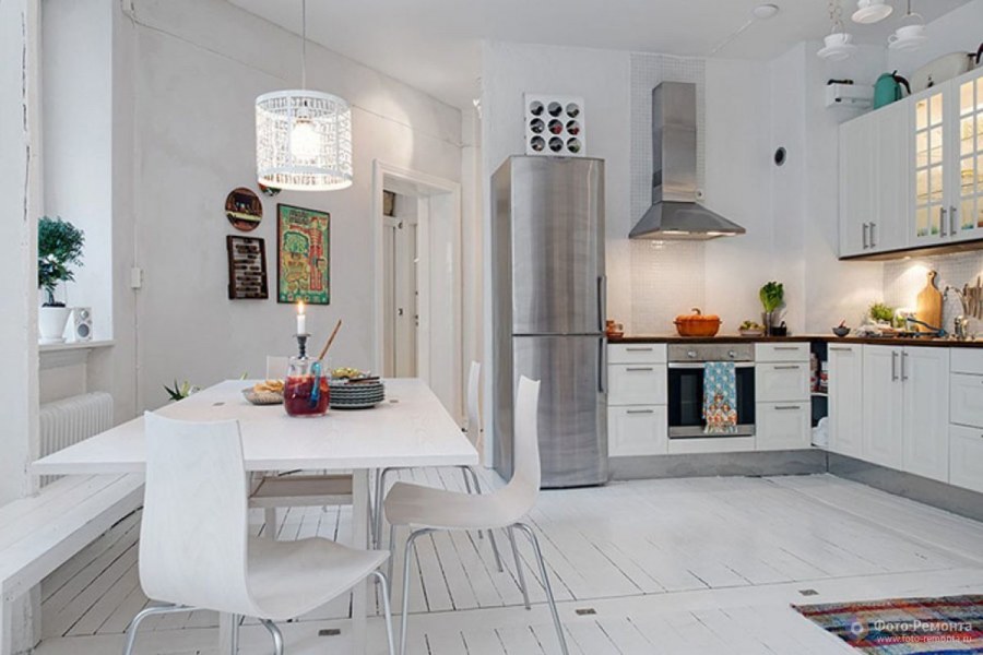 Кухня в стиле Сканди