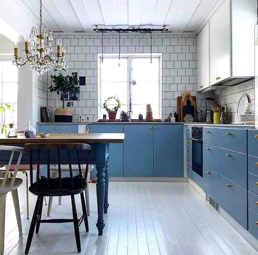 Кухня в шведском стиле