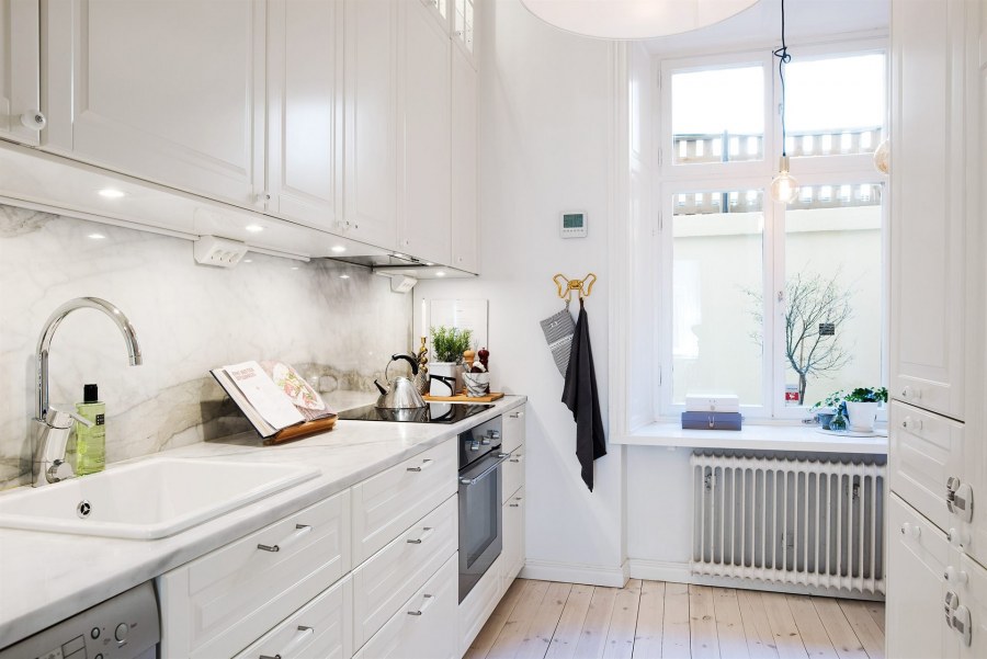 Шведская кухня интерьер