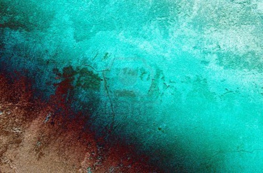 Грязный бирюзовый